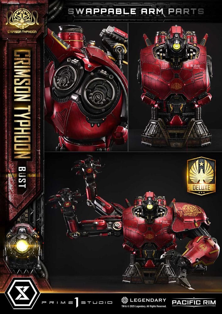 Pacific Rim Life Size Bust 1/1 Crimson Typhoon Deluxe Version 103 cm - Image 15