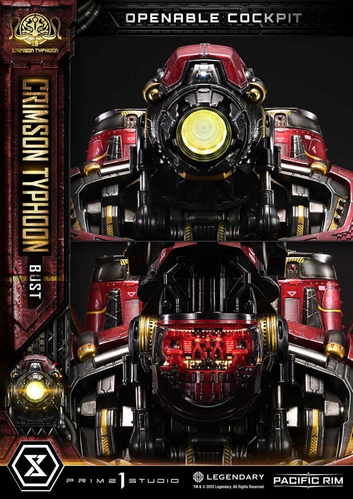 Pacific Rim Life Size Bust 1/1 Crimson Typhoon Deluxe Version 103 cm - Image 16