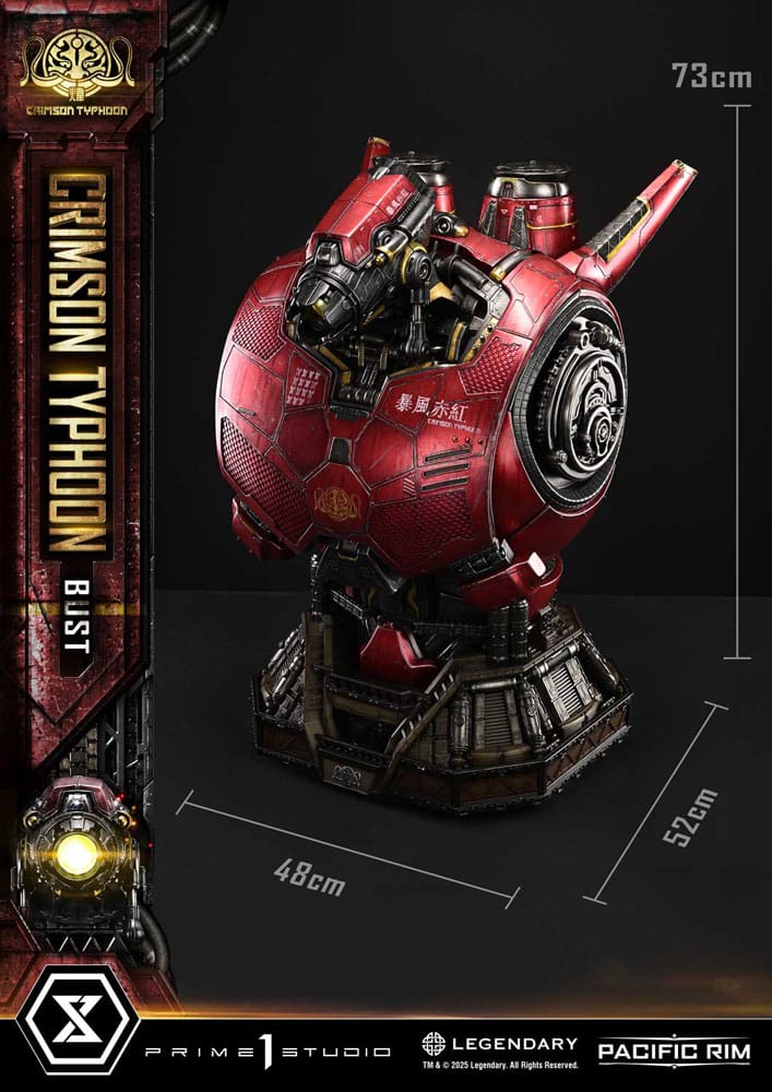 Pacific Rim Life Size Bust 1/1 Crimson Typhoon Deluxe Version 103 cm - Image 17