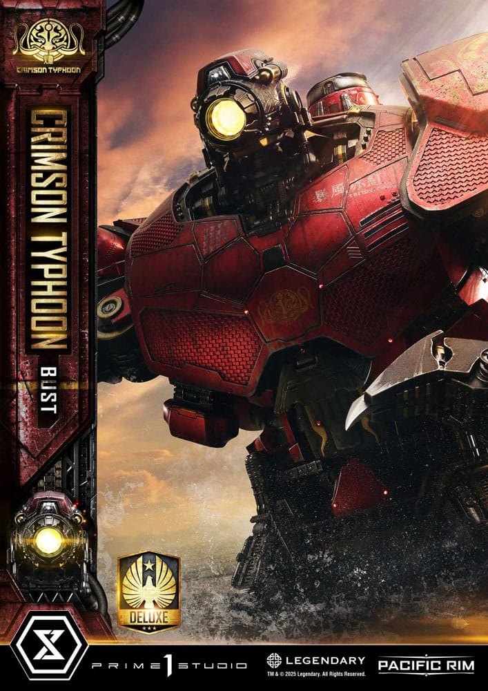 Pacific Rim Life Size Bust 1/1 Crimson Typhoon Deluxe Version 103 cm - Image 22