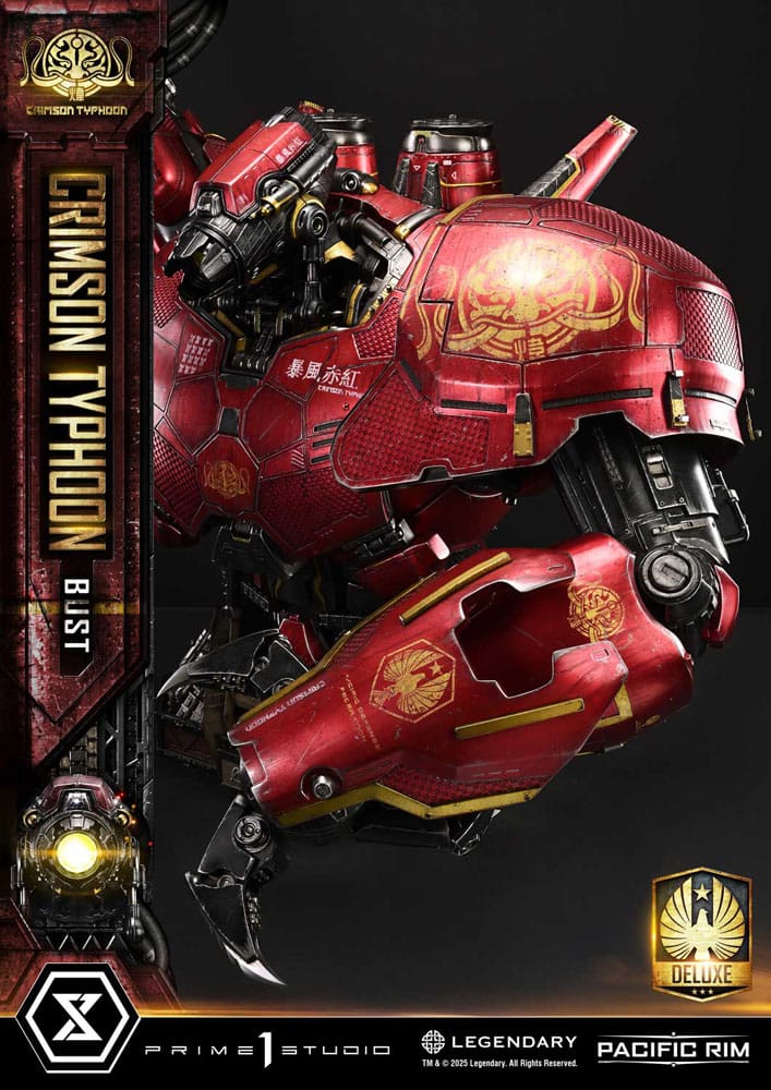 Pacific Rim Life Size Bust 1/1 Crimson Typhoon Deluxe Version 103 cm - Image 24