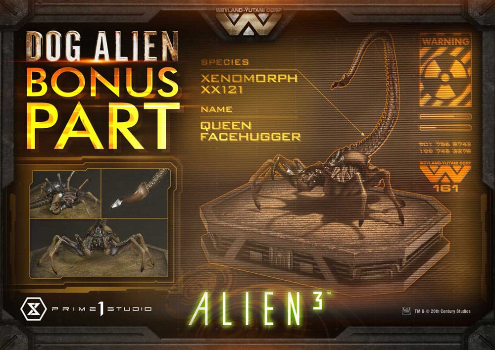 Alien 3 Museum Masterline Series Statue 1/3 Dog Alien XL Deluxe Bonus Version 114 cm - Image 3