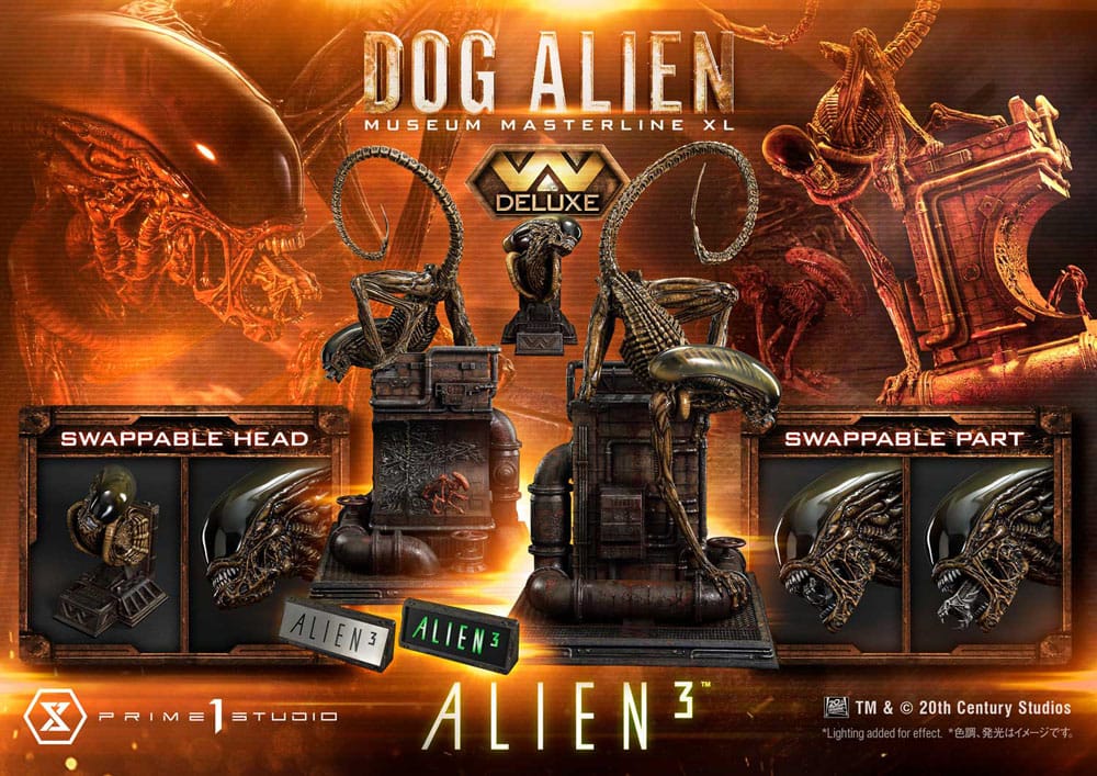Alien 3 Museum Masterline Series Statue 1/3 Dog Alien XL Deluxe Bonus Version 114 cm - Image 16