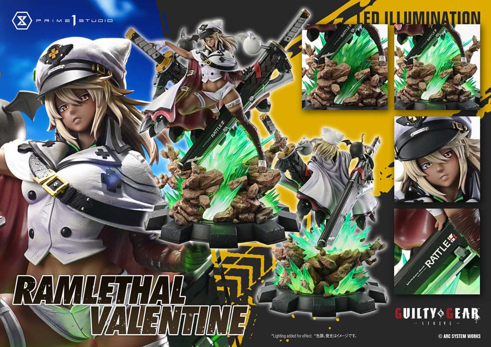 Guilty Gear Strive Ultimate Premium Masterline Series Statue 1/4 Ramlethal Valentine Bonus Version 64 cm - Image 5