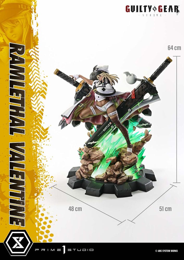 Guilty Gear Strive Ultimate Premium Masterline Series Statue 1/4 Ramlethal Valentine Bonus Version 64 cm - Image 7