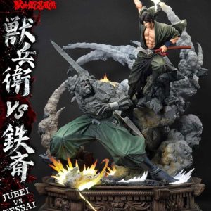 Ninja Scroll Ultimate Premium Masterline Series Statue 1/4 Jubei Versus Tessai 101 cm