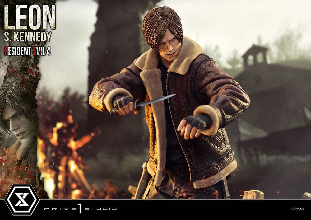 Resident Evil 4 Ultimate Premium Masterline Series Statue 1/4 Leon S. Kennedy 64 cm - Image 4
