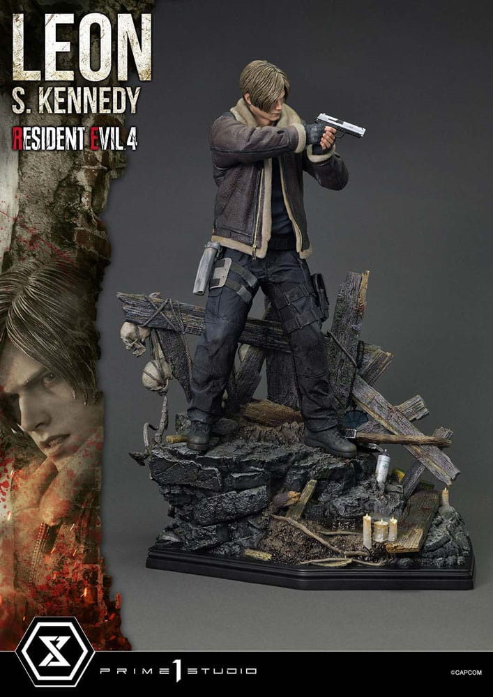 Resident Evil 4 Ultimate Premium Masterline Series Statue 1/4 Leon S. Kennedy 64 cm - Image 10