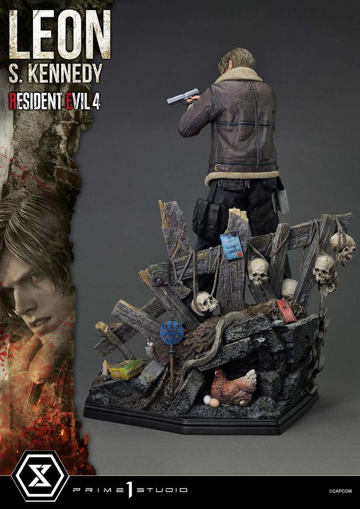 Resident Evil 4 Ultimate Premium Masterline Series Statue 1/4 Leon S. Kennedy 64 cm - Image 11