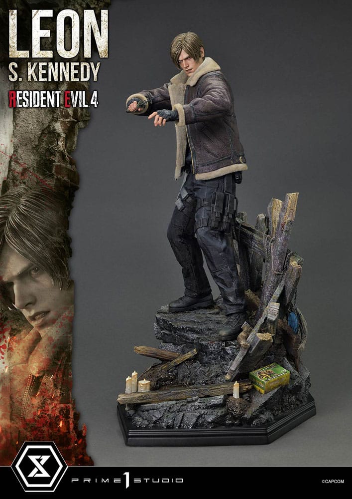 Resident Evil 4 Ultimate Premium Masterline Series Statue 1/4 Leon S. Kennedy 64 cm - Image 12