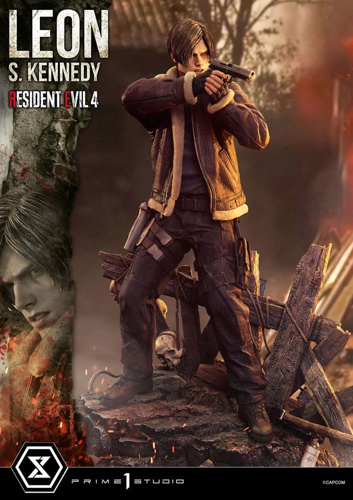 Resident Evil 4 Ultimate Premium Masterline Series Statue 1/4 Leon S. Kennedy 64 cm - Image 16