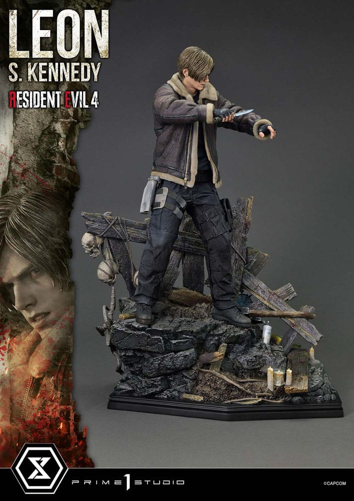 Resident Evil 4 Ultimate Premium Masterline Series Statue 1/4 Leon S. Kennedy 64 cm - Image 20
