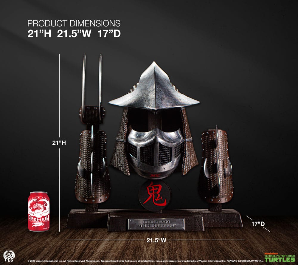 Teenage Mutant Ninja Turtles Life-Size armor set Shredder (Electroplated Edition) 53 cm - Image 20