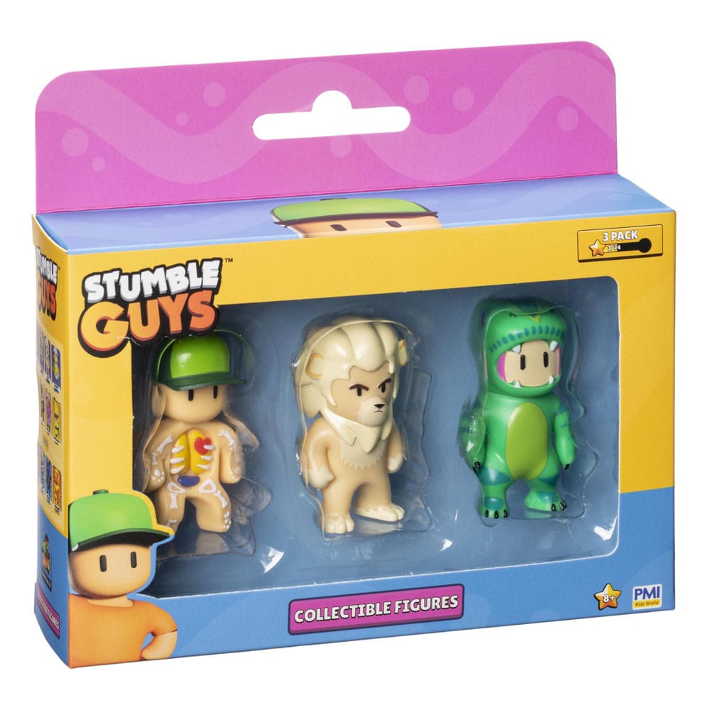 Stumble Guys: Wave 2 3-figure window box collectible figures assortment - Image 3
