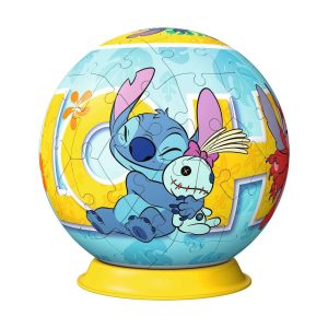Disney Stitch 3D Puzzle Ball Stitch (73 pieces)