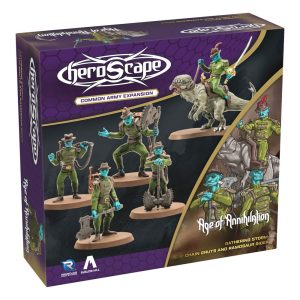 Heroscape Army Expansion Age of Annihilation Chain Gruts & Ramosaur Rider (Common) *English Version*