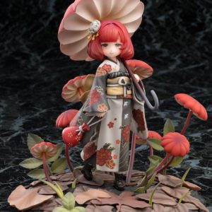 The Mushroom Girls PVC Statue 1/1 No.6 Marasmius Haematocephalus 23 cm