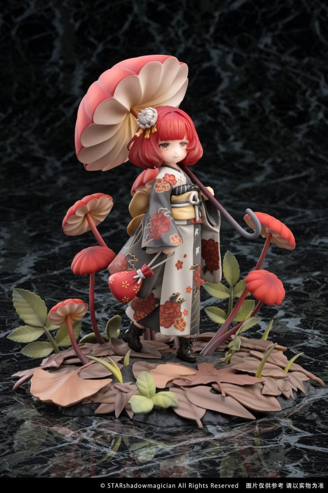 The Mushroom Girls PVC Statue 1/1 No.6 Marasmius Haematocephalus 23 cm - Image 2