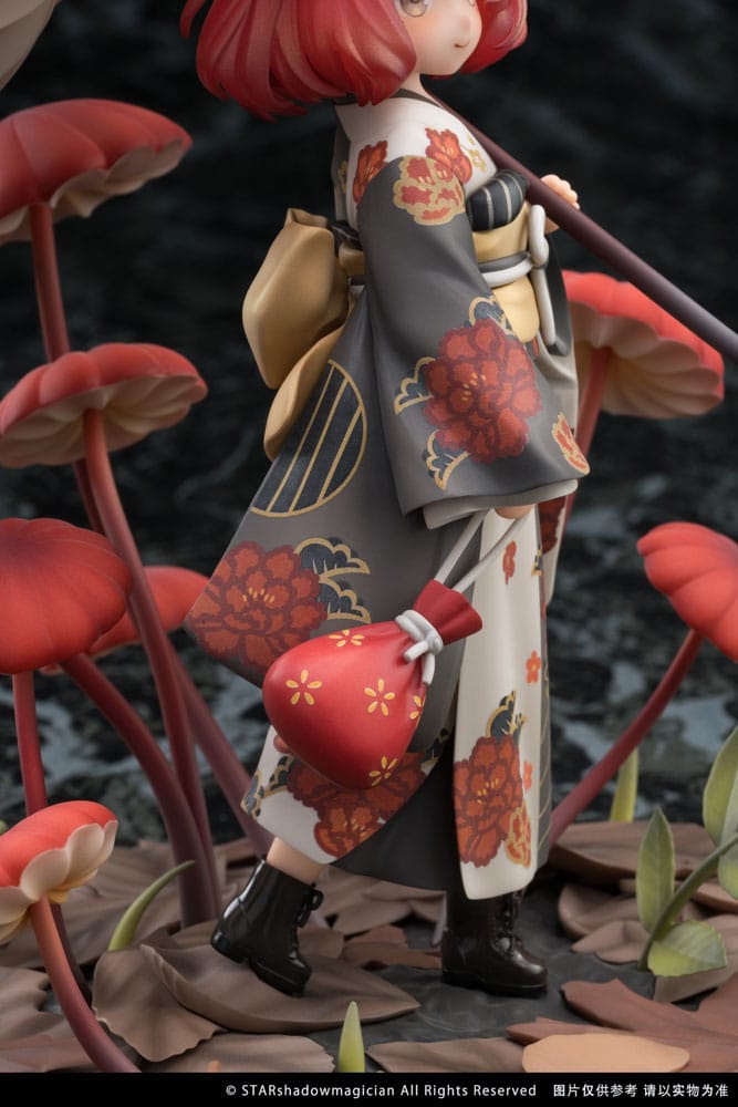 The Mushroom Girls PVC Statue 1/1 No.6 Marasmius Haematocephalus 23 cm - Image 5
