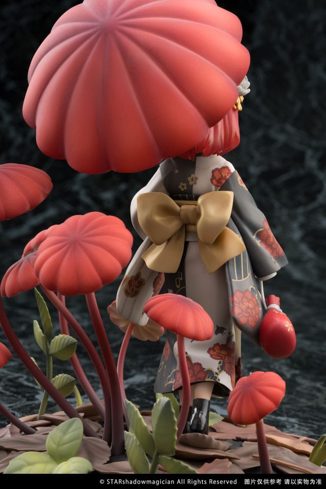 The Mushroom Girls PVC Statue 1/1 No.6 Marasmius Haematocephalus 23 cm - Image 7