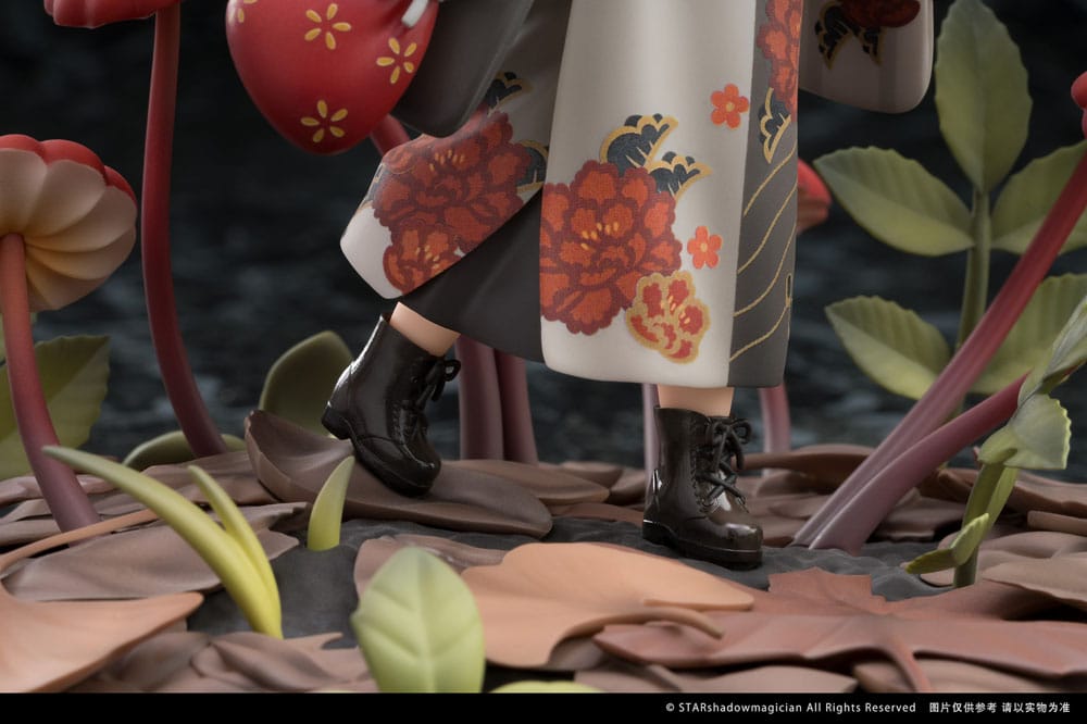 The Mushroom Girls PVC Statue 1/1 No.6 Marasmius Haematocephalus 23 cm - Image 9