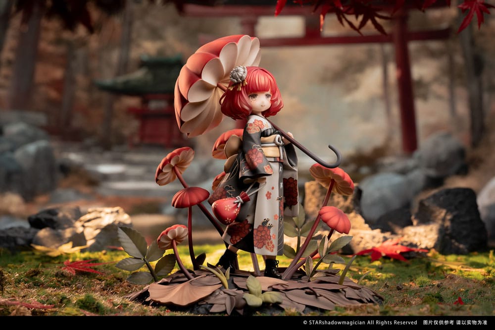 The Mushroom Girls PVC Statue 1/1 No.6 Marasmius Haematocephalus 23 cm - Image 11