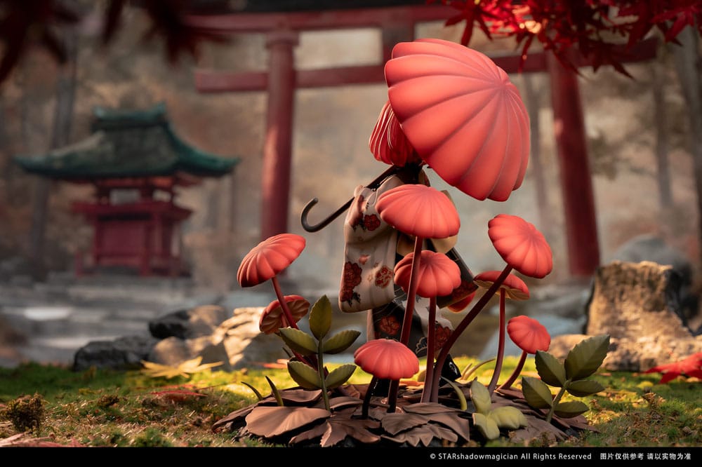 The Mushroom Girls PVC Statue 1/1 No.6 Marasmius Haematocephalus 23 cm - Image 15
