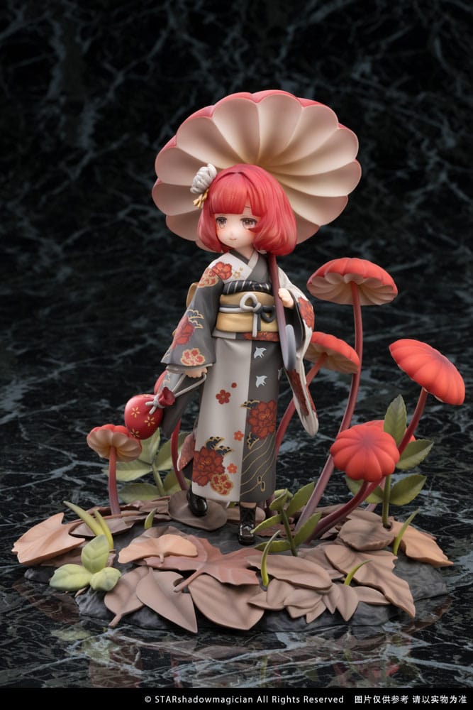 The Mushroom Girls PVC Statue 1/1 No.6 Marasmius Haematocephalus 23 cm - Image 19