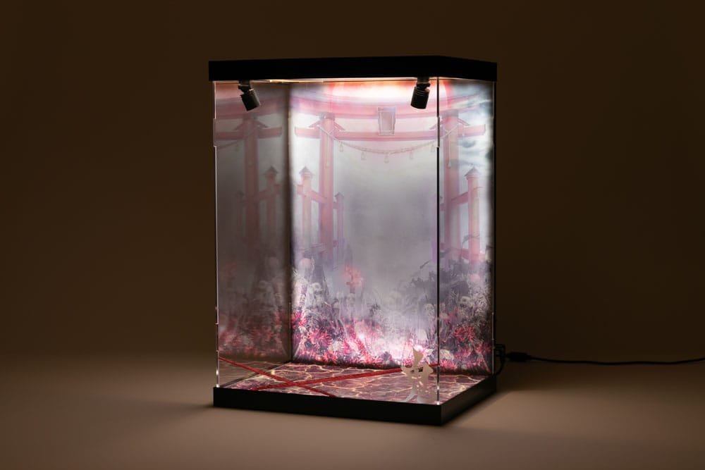 SHINSAI Acrylic Display Case with Lighting Inbina Rasethuhime Saki M Edition 39 cm - Image 3