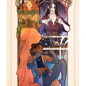 Critical Role Art Print Marisha Ray: 10th Anniversary Art Nouveau Illustrations 46 x 28 cm - unframed