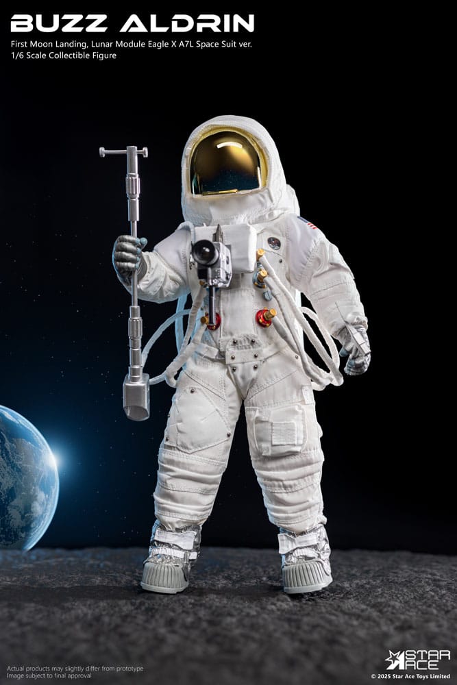NASA Apollo 11 Action Figure 1/6 Buzz Aldrin 30 cm - Image 7