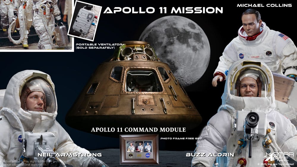 NASA Apollo 11 Action Figure 1/6 Buzz Aldrin 30 cm - Image 21
