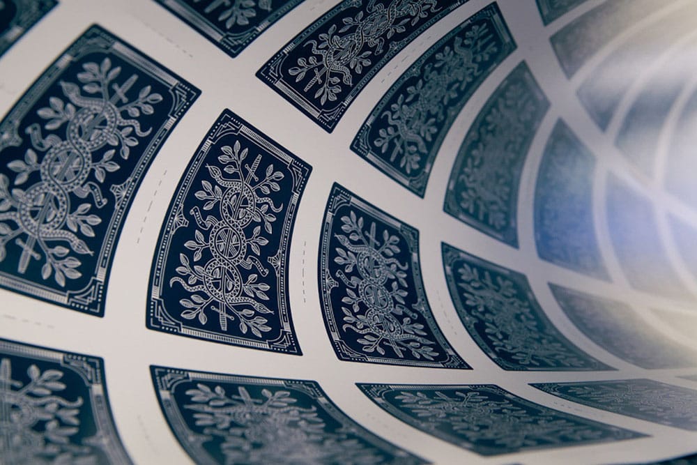 Monarchs Playing Cards Blue - Image 4