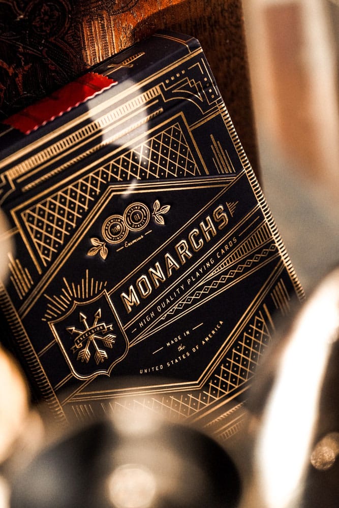 Monarchs Playing Cards Blue - Image 9
