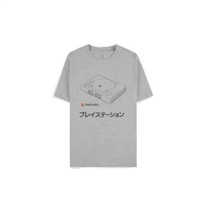 PlayStation T-Shirt O.G Console Gray Size S