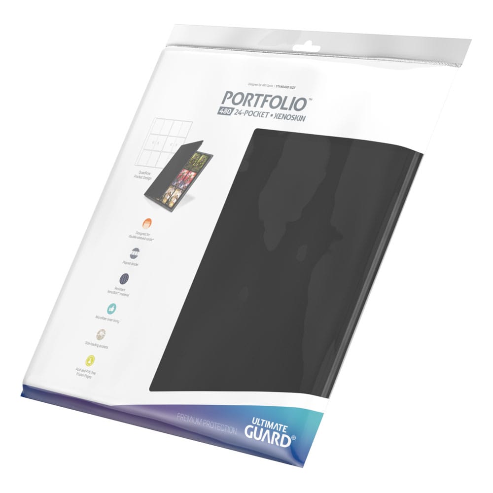 Ultimate Guard Portfolio 480 24-Pocket Xenoskin - Black - Image 8