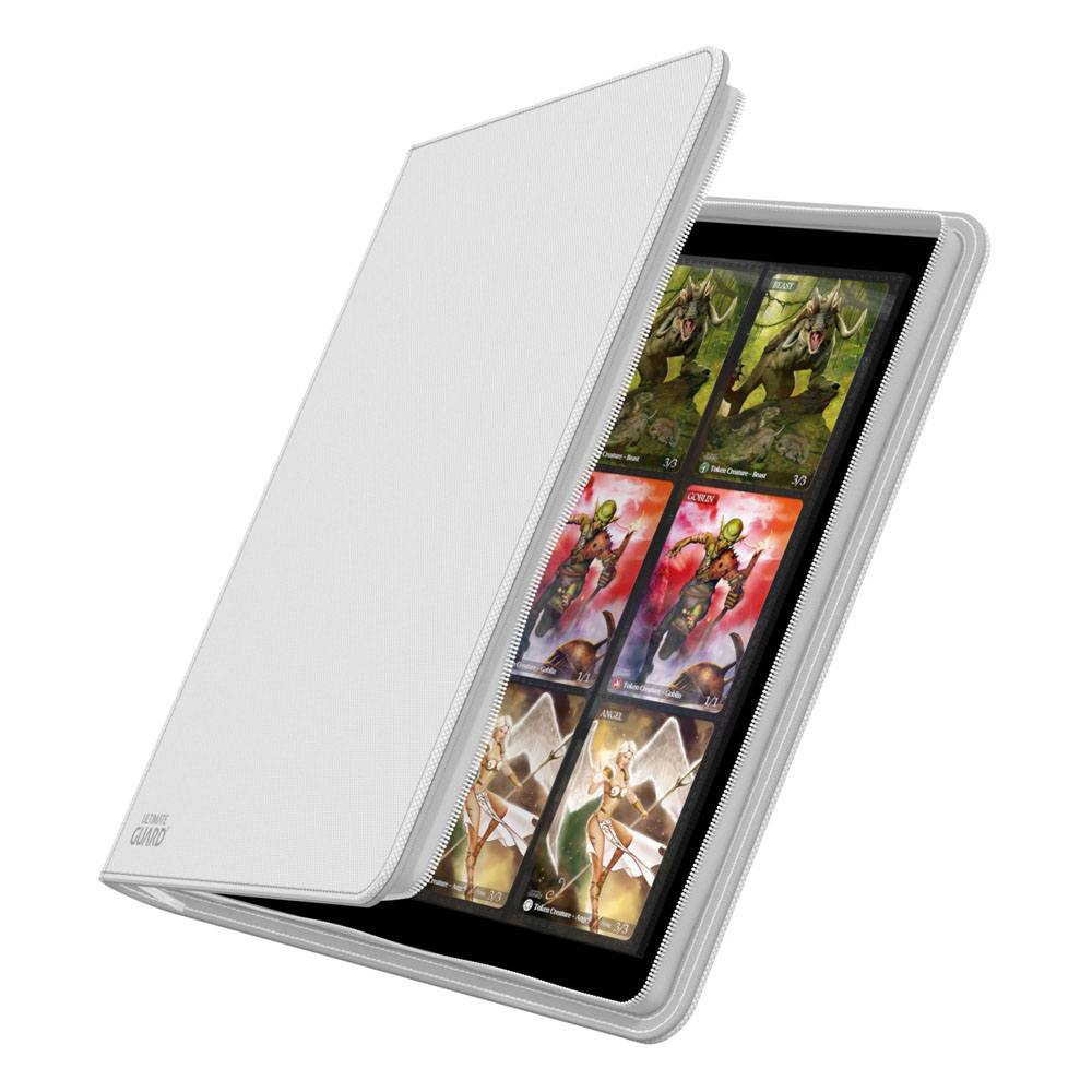 Ultimate Guard Zipfolio 480 24-Pocket Xenoskin - White - Image 2