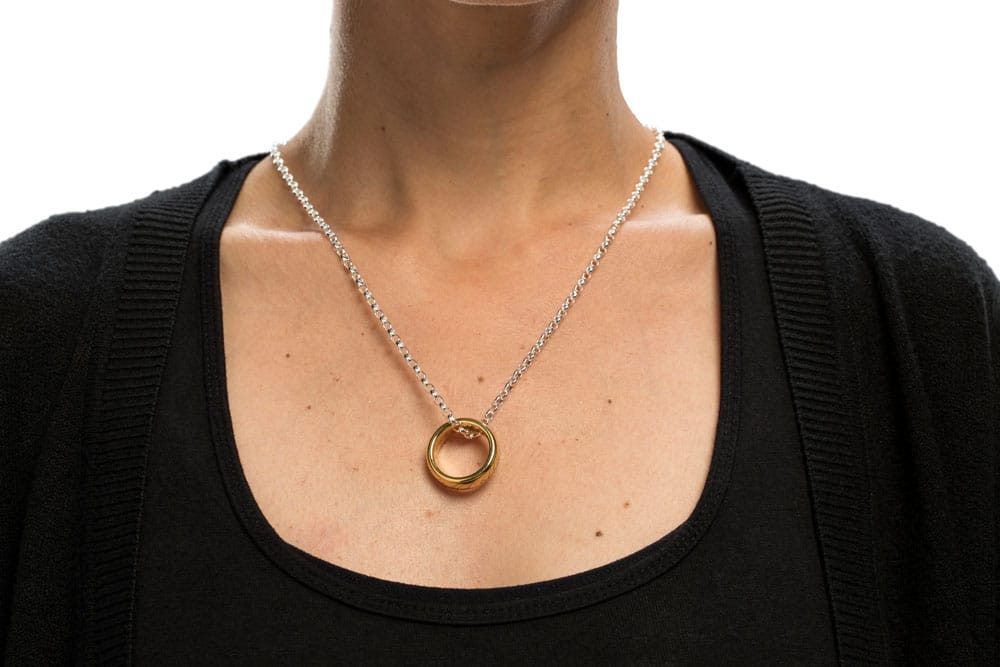 Lord of the Rings Tungsten Ring The One Ring (gold plated) Size 7 - Image 6