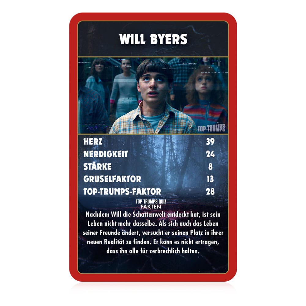 Stranger Things Card Game Top Trumps Collectables *German Version* - Image 2