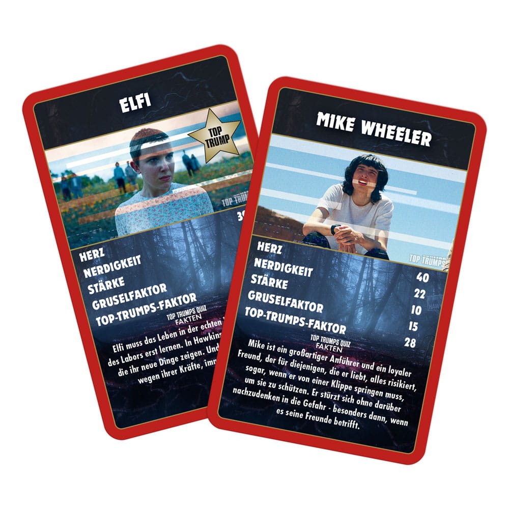 Stranger Things Card Game Top Trumps Collectables *German Version* - Image 5