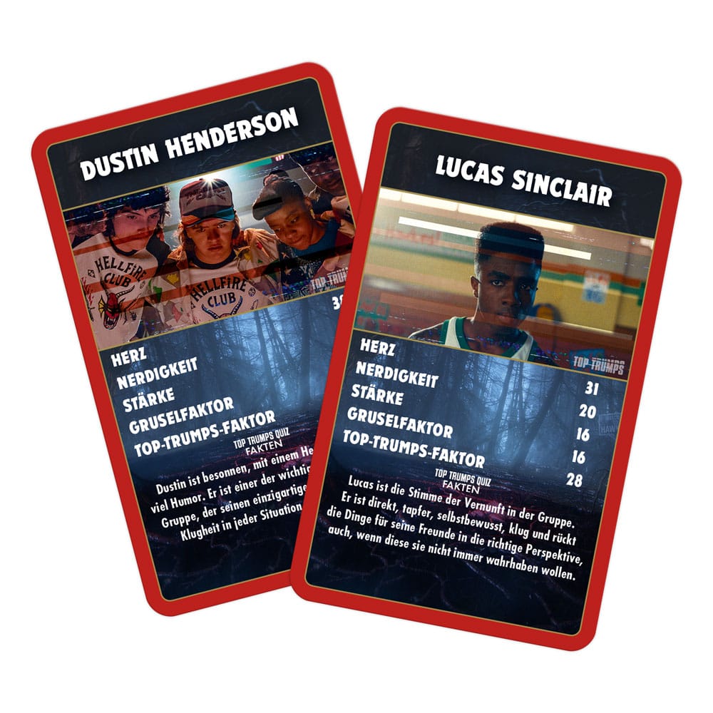 Stranger Things Card Game Top Trumps Collectables *German Version* - Image 6