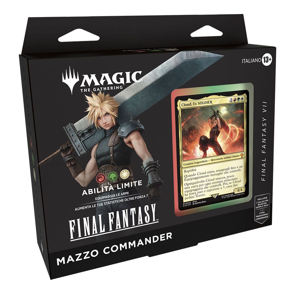 Magic the Gathering Final Fantasy Commander Decks Display (4) italian - Image 5