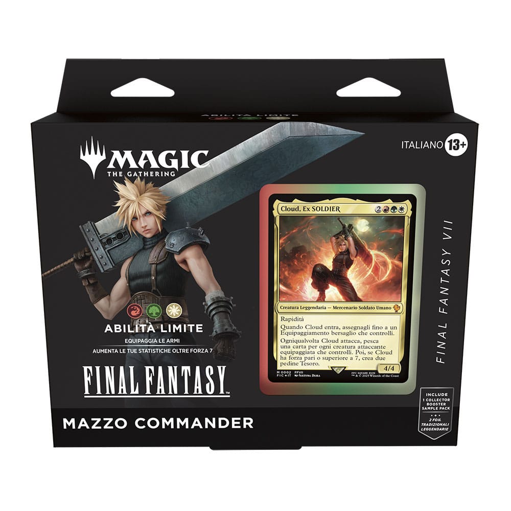 Magic the Gathering Final Fantasy Commander Decks Display (4) italian - Image 6