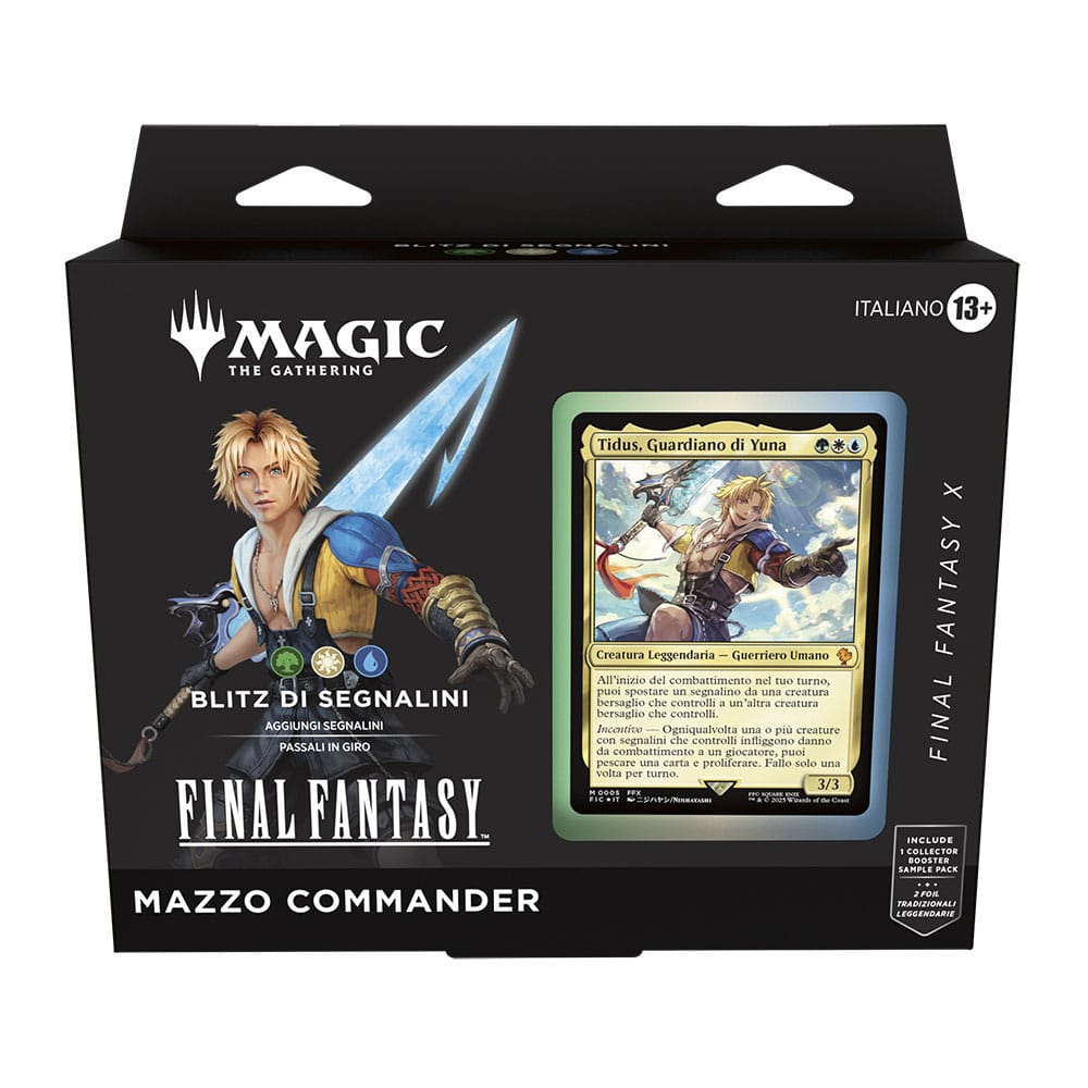 Magic the Gathering Final Fantasy Commander Decks Display (4) italian - Image 9