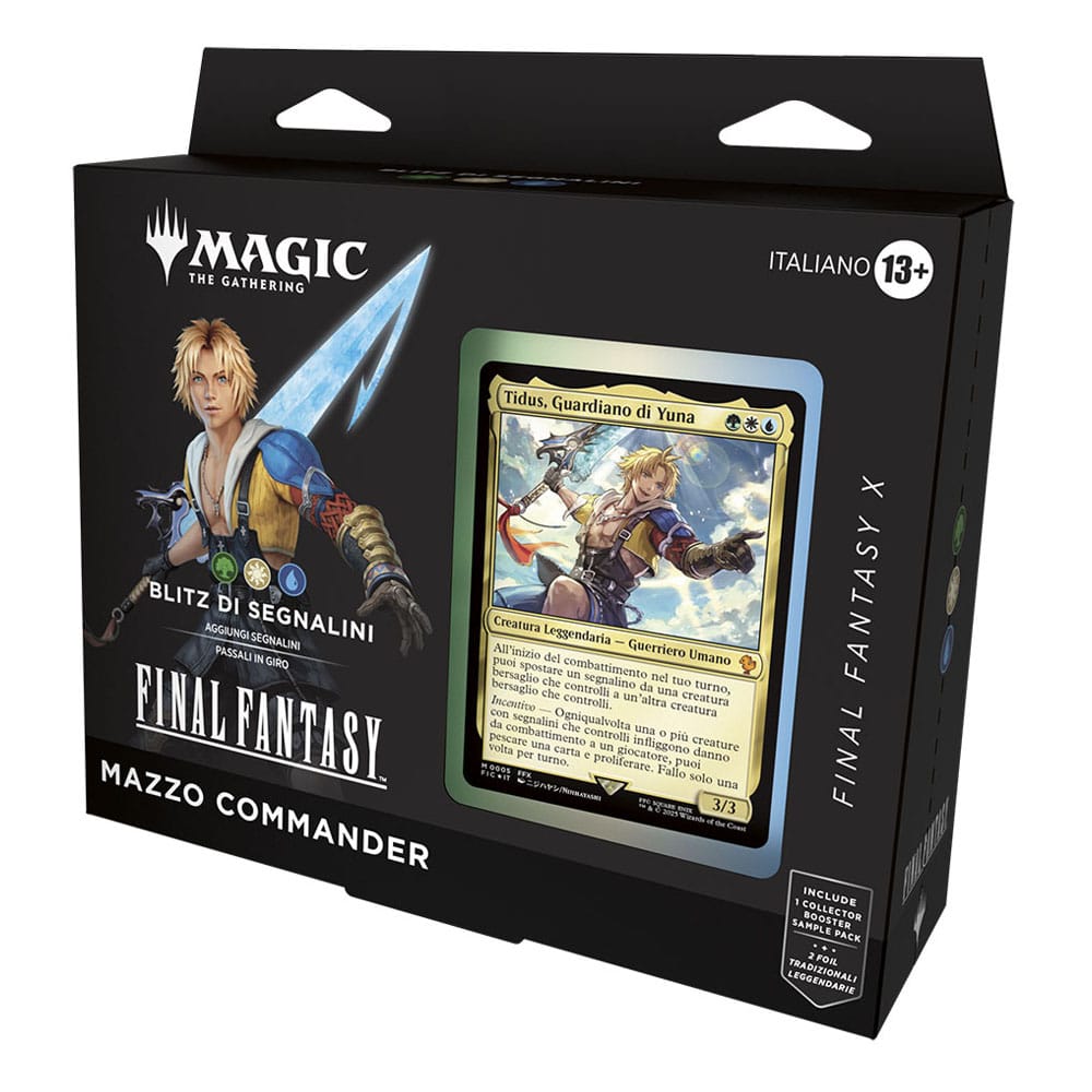 Magic the Gathering Final Fantasy Commander Decks Display (4) italian - Image 10
