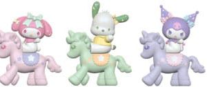 Sanrio Equestrian Series Mini Figures Hello Kitty and Friends 5 cm Blind Box Display (12)