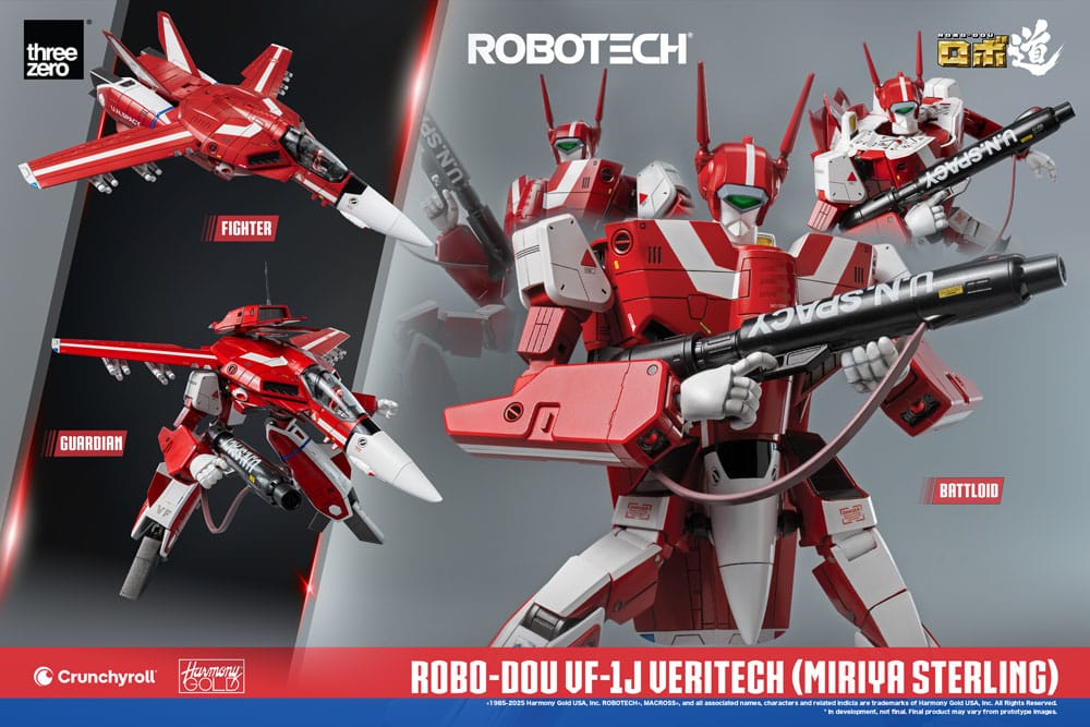 Robotech Action Figure ROBO-DOU VF-1J Veritech (Miriya Sterling) 20 cm - Image 15