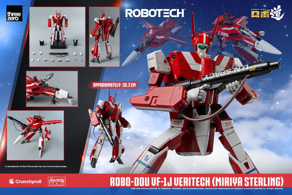 Robotech Action Figure ROBO-DOU VF-1J Veritech (Miriya Sterling) 20 cm - Image 16