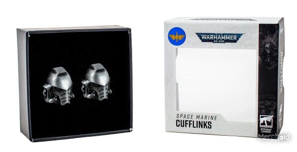 Warhammer 40,000 Cufflinks Space Marine - Image 2