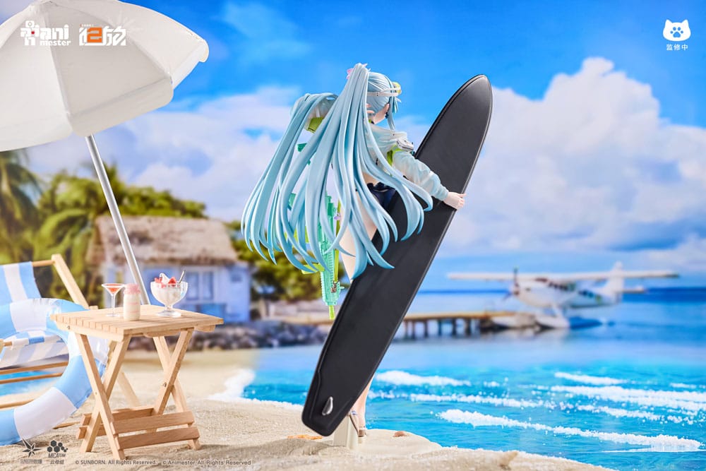 Girls' Frontline 2: Exilium Statue 1/7 HK416 Cerulean Breaker 24 cm - Image 5